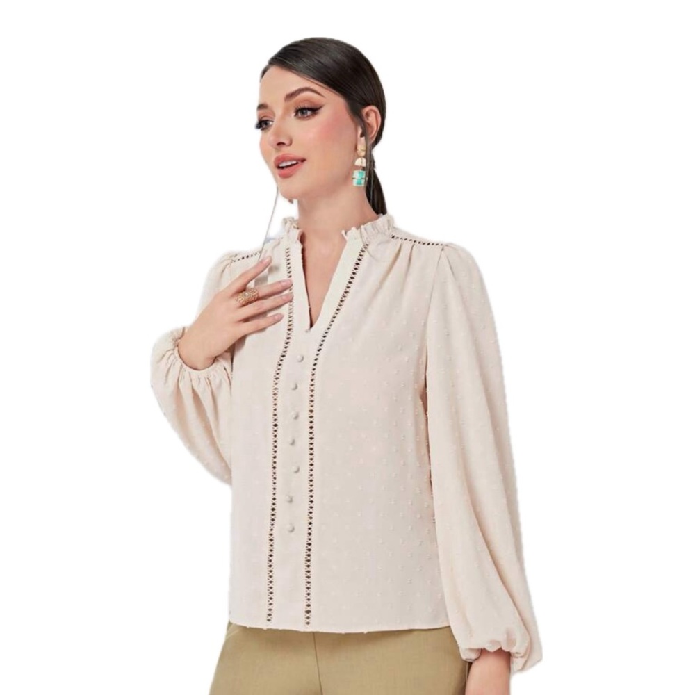 NWT - SHEIN Long Sleeve Blouse - Size XL